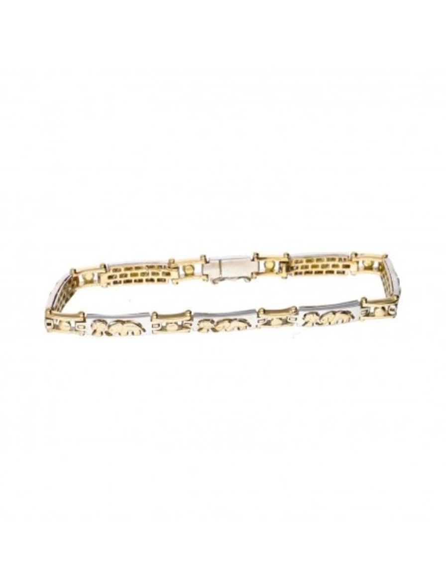 Pulseras Goya Compro Oro | 18 Quilates Oro, Oro Blanco - Pulsera