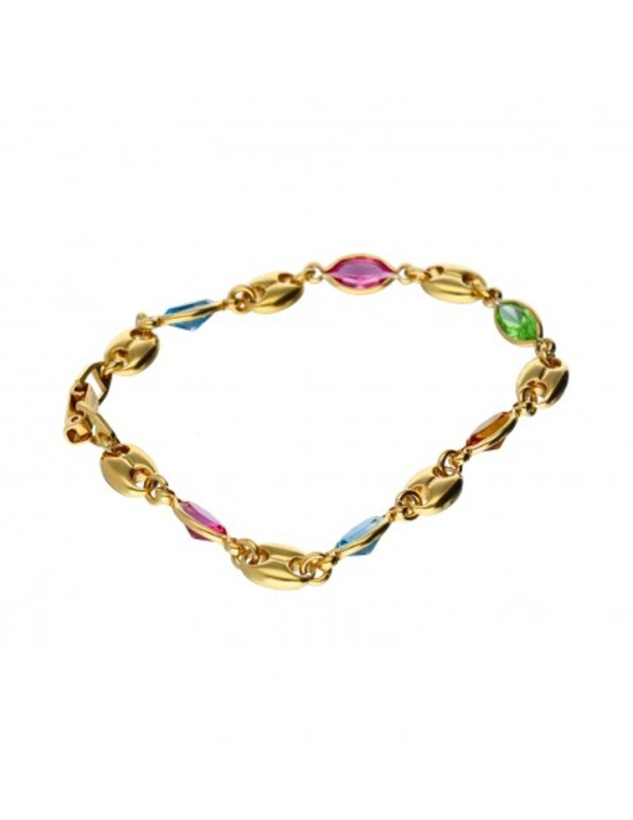 Pulseras Goya Compro Oro | Pulsera De Oro 18 Kl Amatistas