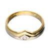 Anillos Goya Compro Oro | Anillo De Oro Y Oro Blanco 18 Kl