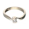 Anillos Goya Compro Oro | 18 Quilates Oro, Oro Blanco - Anillo - 0.04 Ct Diamante