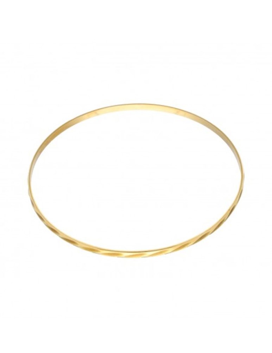 Pulseras Goya Compro Oro | Pulsera Rigida Oro Amarillo 18Kl