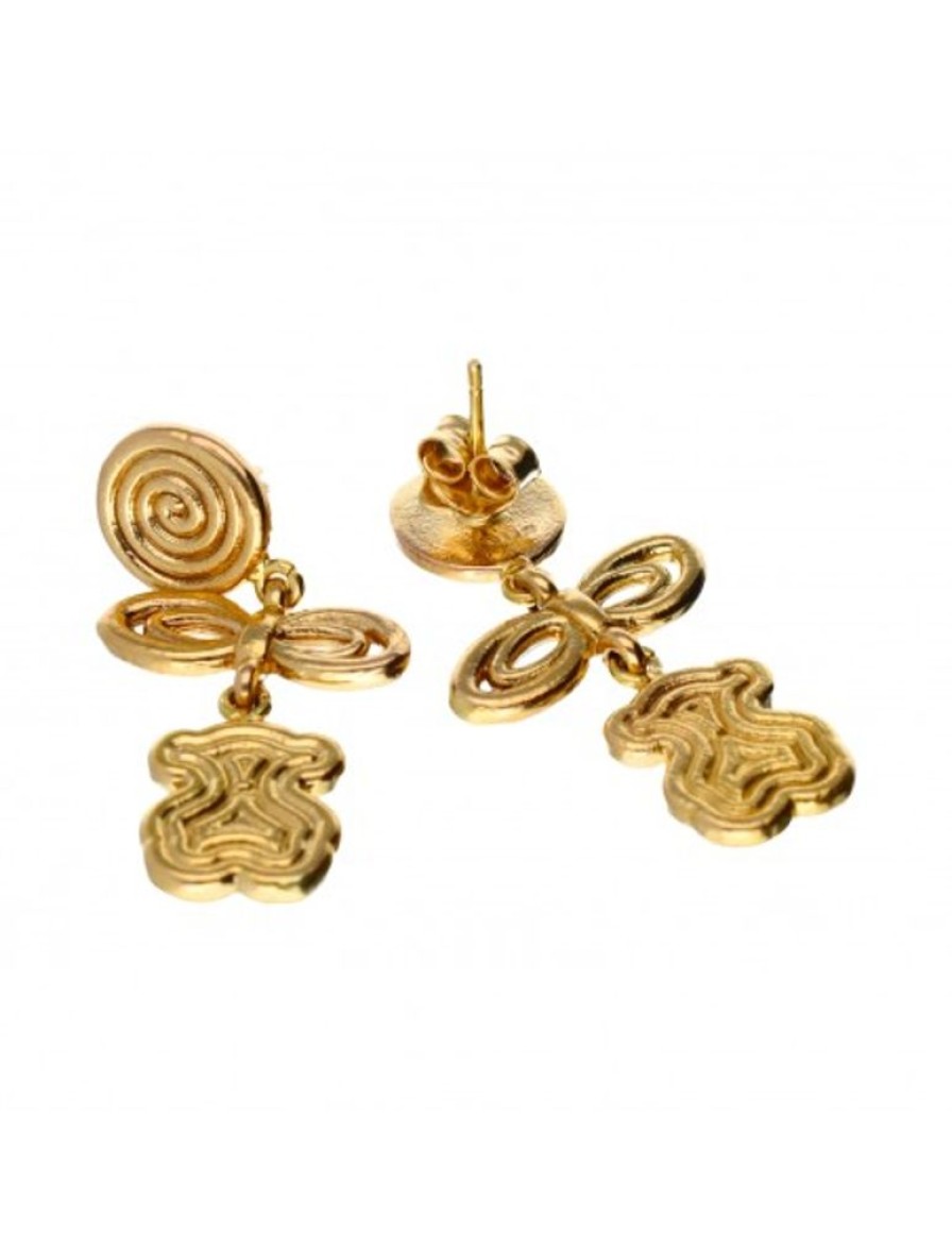 Pendientes Goya Compro Oro | Pendientes De Oro 18 Kl Tous