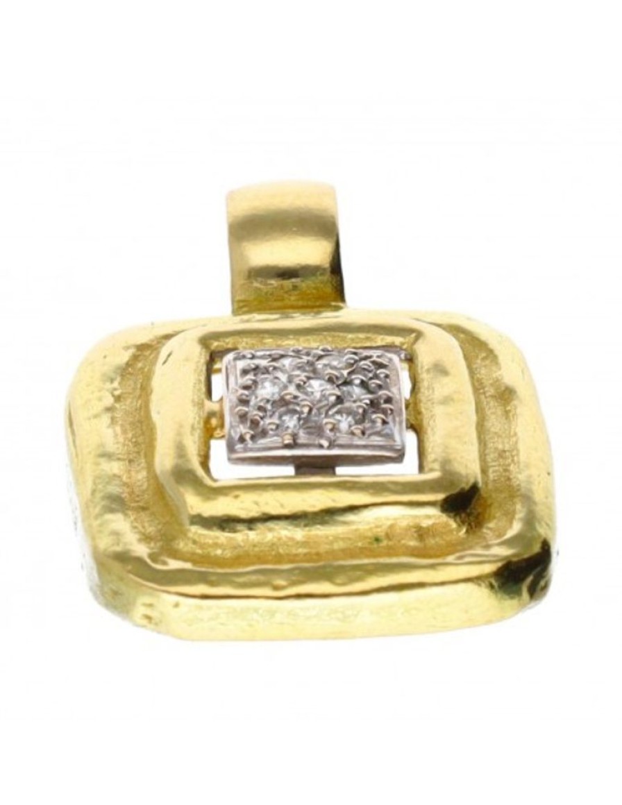 Colgantes Goya Compro Oro | 18 Quilates Oro, Oro Amarillo - Colgante - 0.01 Ct Diamantes