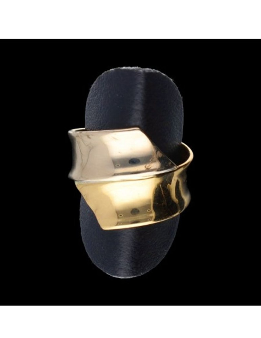 Anillos Goya Compro Oro | Anillo De Oro Y Oro Blanco 18 Kl