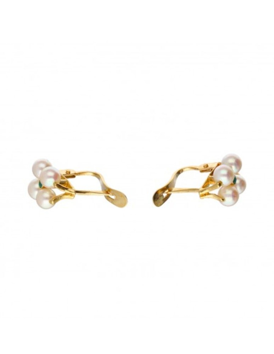 Pendientes Goya Compro Oro | Pendientes De Oro 18 Kl Perlas