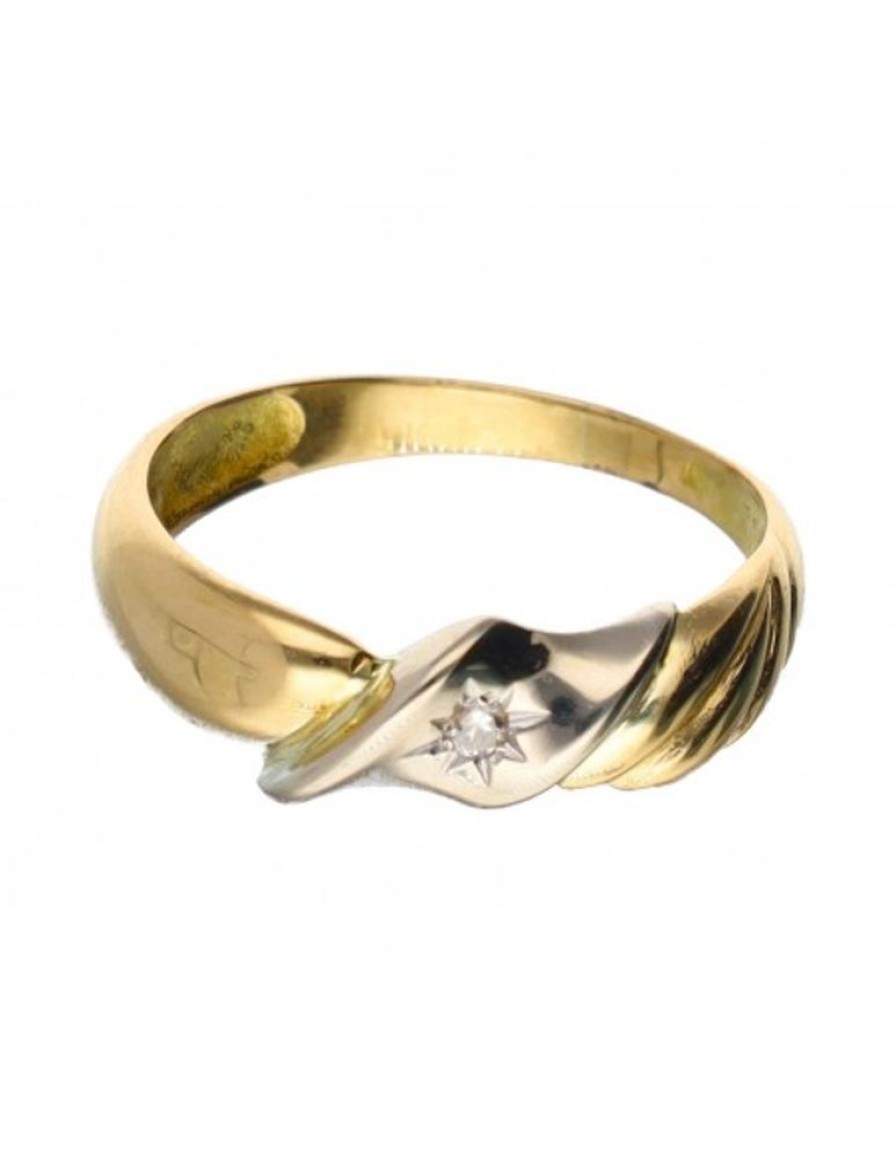 Anillos Goya Compro Oro | 18 Quilates Oro, Oro Amarillo, Oro Blanco - Anillo - 0.01 Ct Diamante