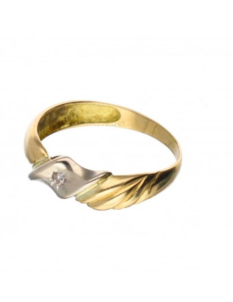 Anillos Goya Compro Oro | 18 Quilates Oro, Oro Amarillo, Oro Blanco - Anillo - 0.01 Ct Diamante