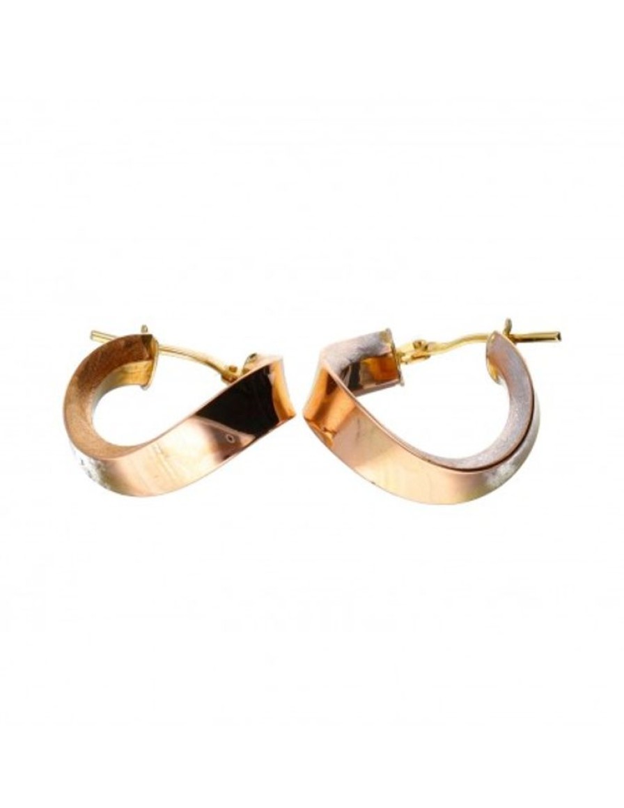 Pendientes Goya Compro Oro | Pendientes De Oro Y Oro Blanco 18 Kl Para Mujer