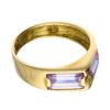 Anillos Goya Compro Oro | Anillo De Oro 18 Kl Con Amatistas