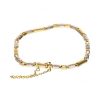 Pulseras Goya Compro Oro | 18 Quilates Oro, Oro Amarillo, Oro Blanco - Pulsera Tobillera - 0.01 Ct Diamante