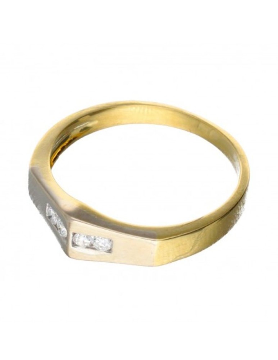 Anillos Goya Compro Oro | 18 Quilates Oro, Oro Amarillo, Oro Blanco - Anillo - 0.02 Ct Diamante