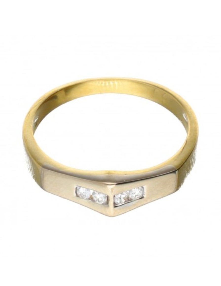 Anillos Goya Compro Oro | 18 Quilates Oro, Oro Amarillo, Oro Blanco - Anillo - 0.02 Ct Diamante