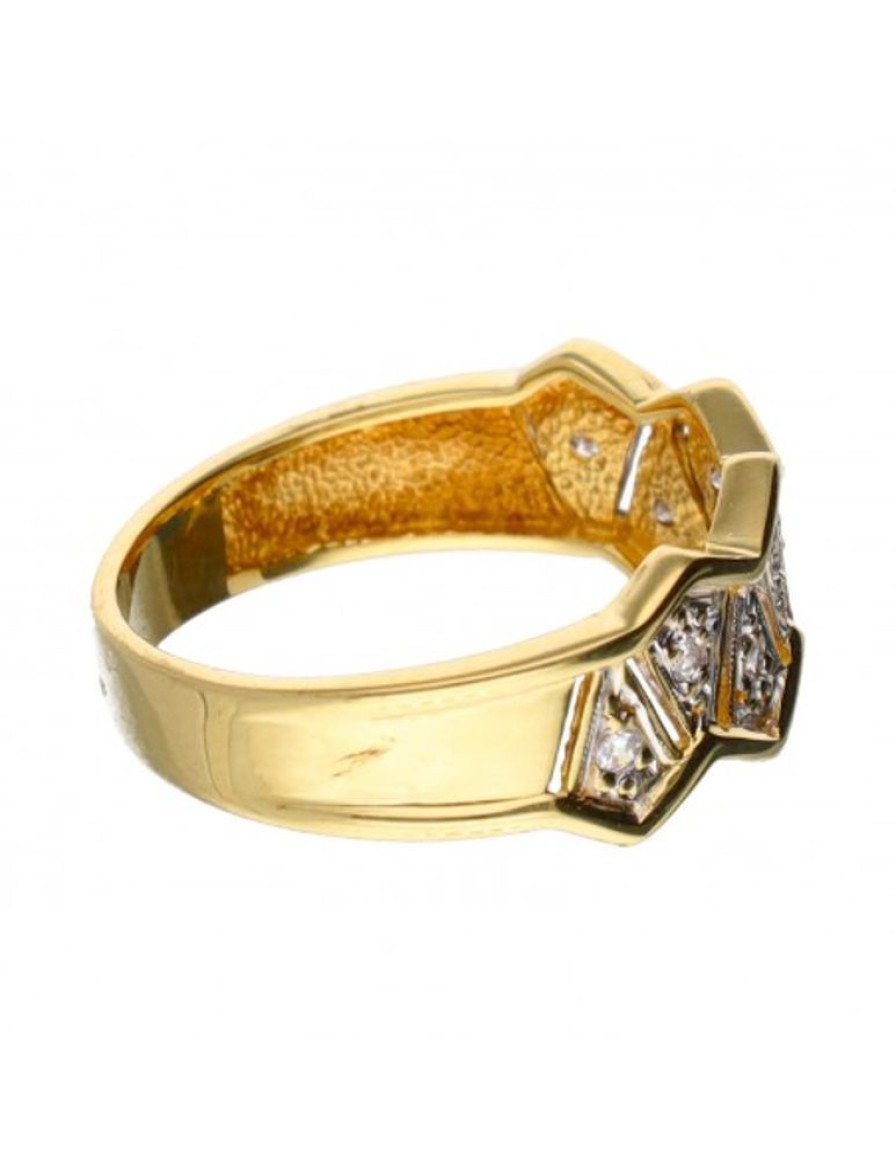 Anillos Goya Compro Oro | Anillo De Oro 18 Kl Zirconita