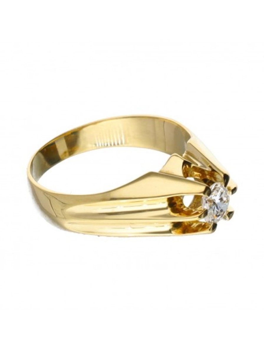 Anillos Goya Compro Oro | 18 Quilates Oro - Anillo - 0.46 Ct Diamante