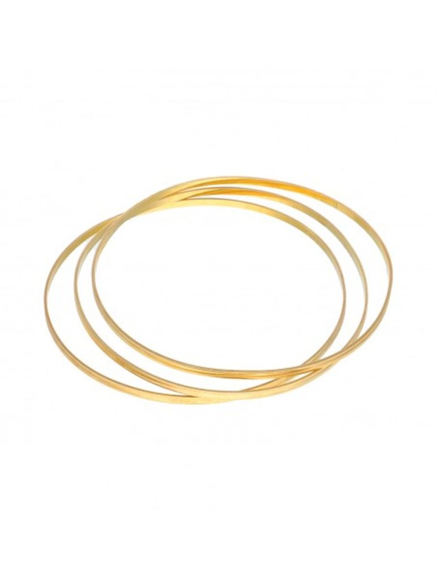 Pulseras Goya Compro Oro | Pulseras Rigidas Oro Amarillo 18Kl