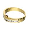 Anillos Goya Compro Oro | 18 Quilates Oro, Oro Amarillo - Anillo - 0.03 Ct Diamante - Rubies