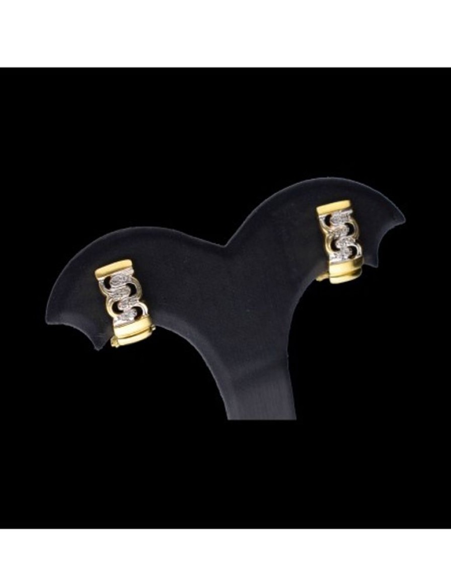 Pendientes Goya Compro Oro | Pendientes De Oro 18 Kl Zirconita