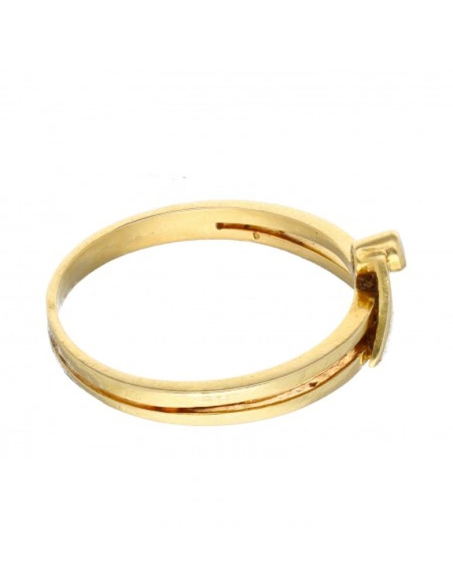 Anillos Goya Compro Oro | Anillo De Oro 18 Kl Con Diamante