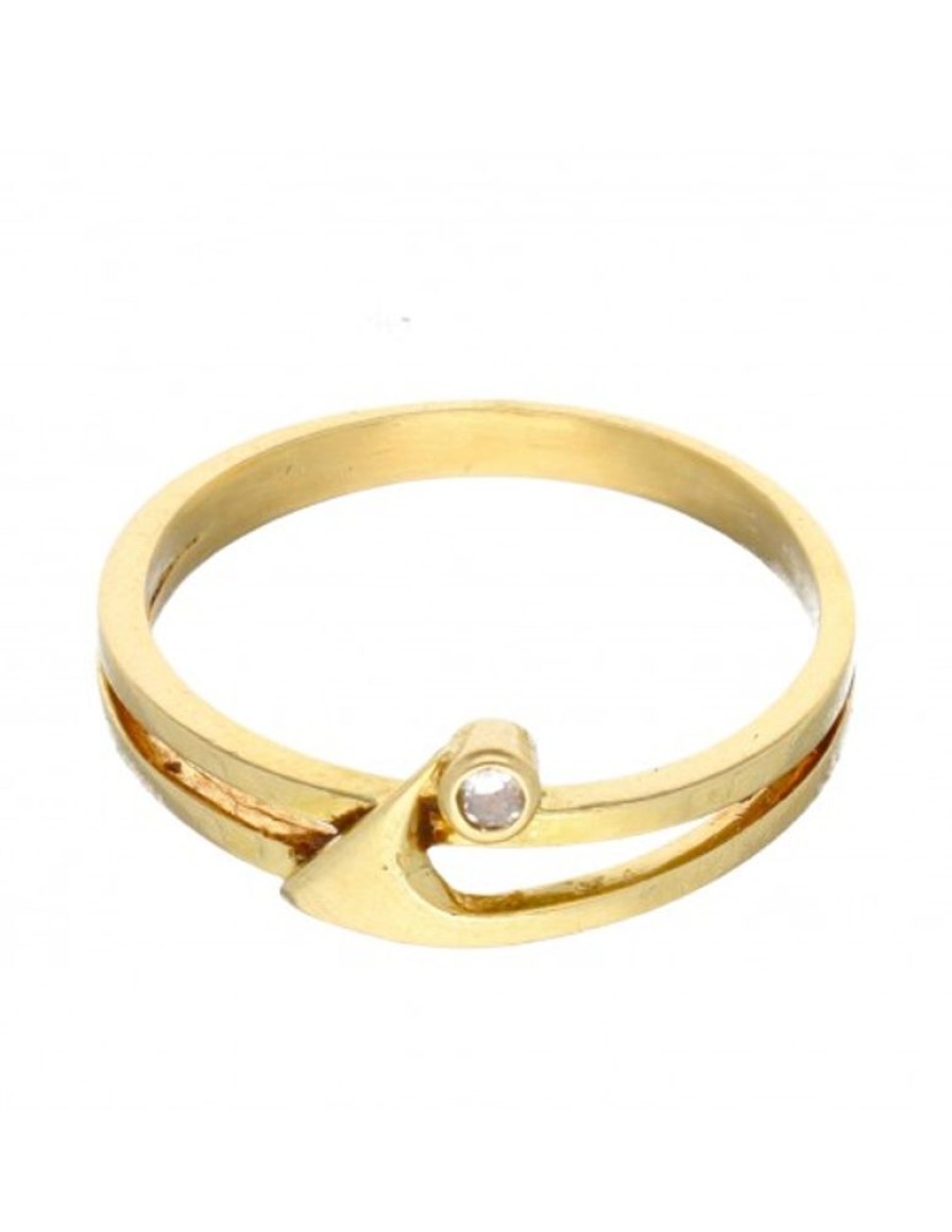 Anillos Goya Compro Oro | Anillo De Oro 18 Kl Con Diamante