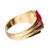 Anillos Goya Compro Oro | Anillo De Oro 18 Kl Con Rubi