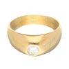 Anillos Goya Compro Oro | Solitario Con Brillante Oro Amarillo 18Kl