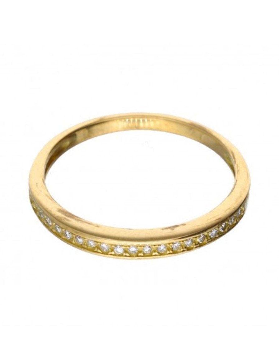 Anillos Goya Compro Oro | 18 Quilates Oro, Oro Amarillo - Anillo - 0.01 Ct Diamantes