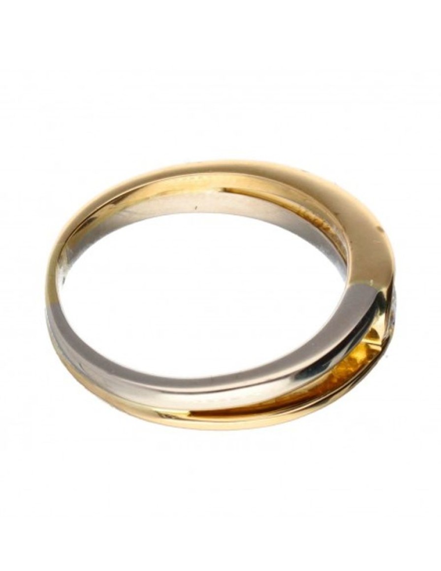 Anillos Goya Compro Oro | 18 Quilates Oro, Oro Amarillo, Oro Blanco - Anillo - 0.10 Ct Diamantes