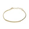 Pulseras Goya Compro Oro | Pulsera De Oro 18 Kl Para Mujer Zirconitas