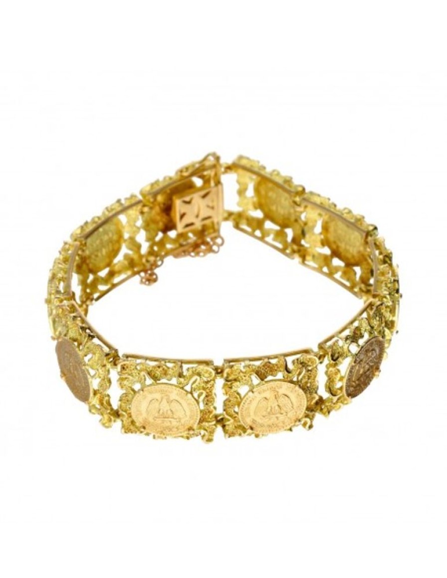 Pulseras Goya Compro Oro | 18 Quilates Oro, Oro Amarillo - Pulsera Tobillera