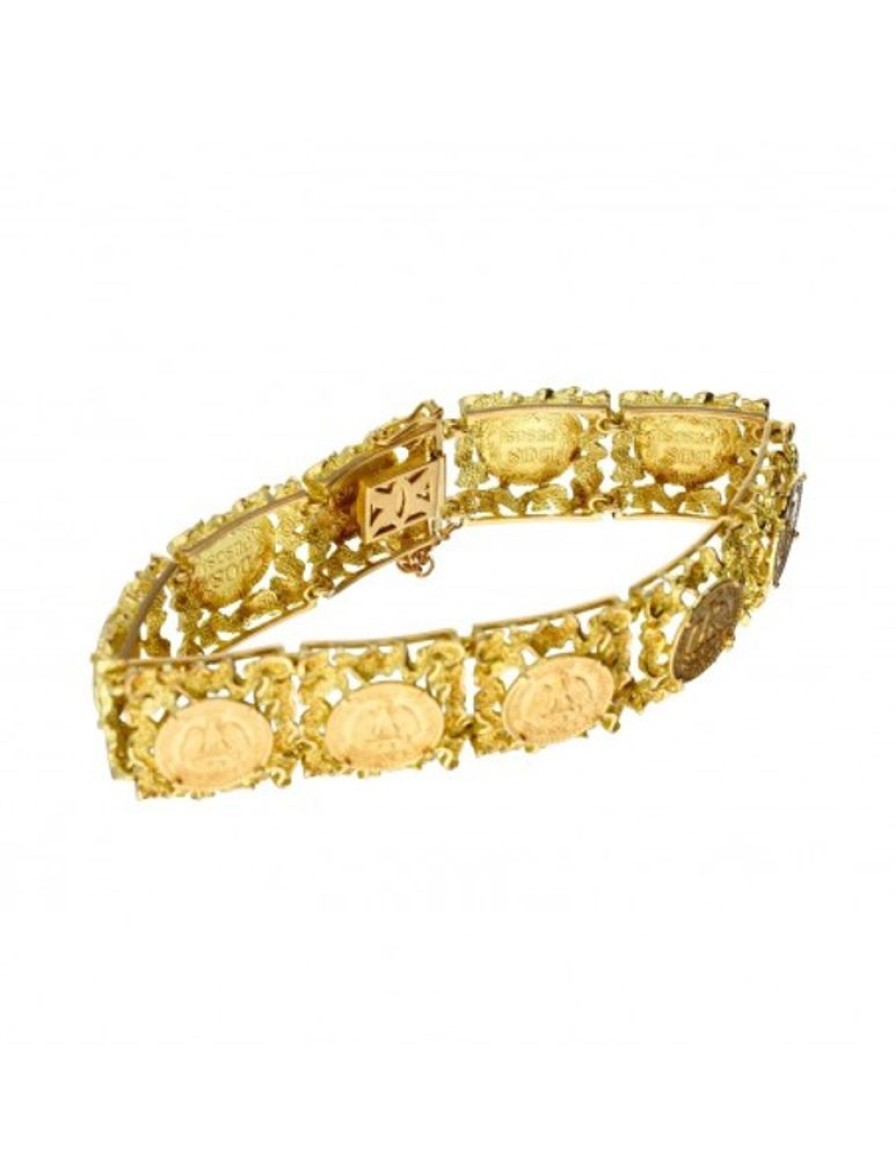 Pulseras Goya Compro Oro | 18 Quilates Oro, Oro Amarillo - Pulsera Tobillera