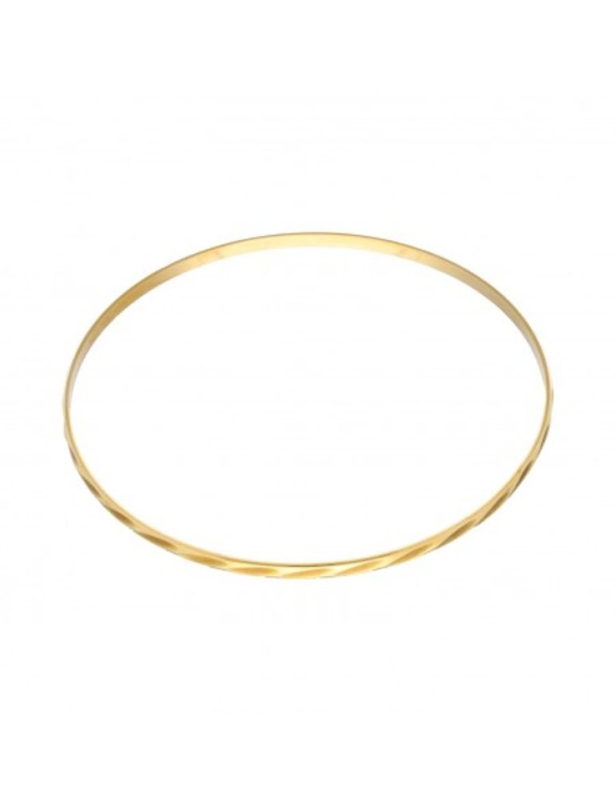 Pulseras Goya Compro Oro | Pulsera Rigida Oro Amarillo 18Kl