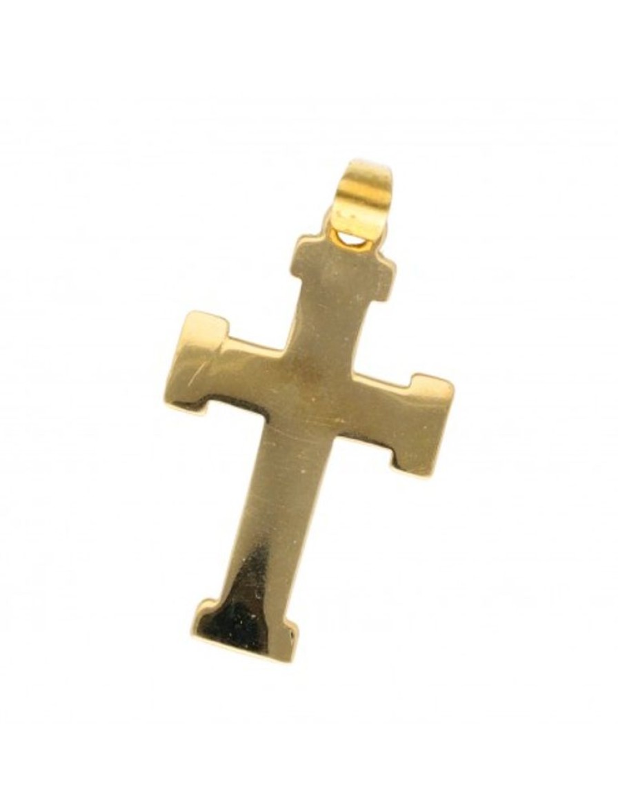 Colgantes Goya Compro Oro | Colgante Religioso De Oro Y Oro Blanco 18 Kl