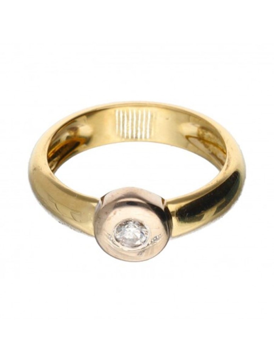 Anillos Goya Compro Oro | 18 Quilates Oro, Oro Amarillo, Oro Blanco - Anillo Diamante