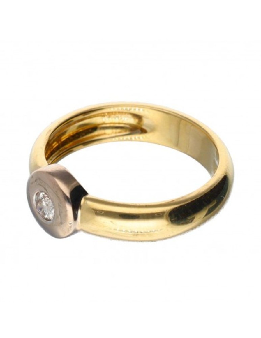 Anillos Goya Compro Oro | 18 Quilates Oro, Oro Amarillo, Oro Blanco - Anillo Diamante