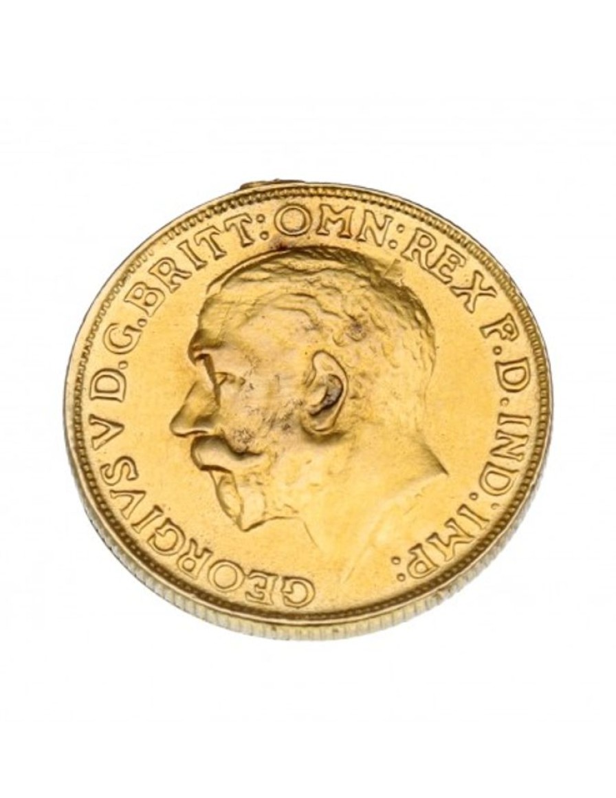 Oro Goya Compro Oro | Africa Sur - 1925 - Moneda Circulacion, 1 Soberano 1925 / George V Oro Amarillo 22Kl