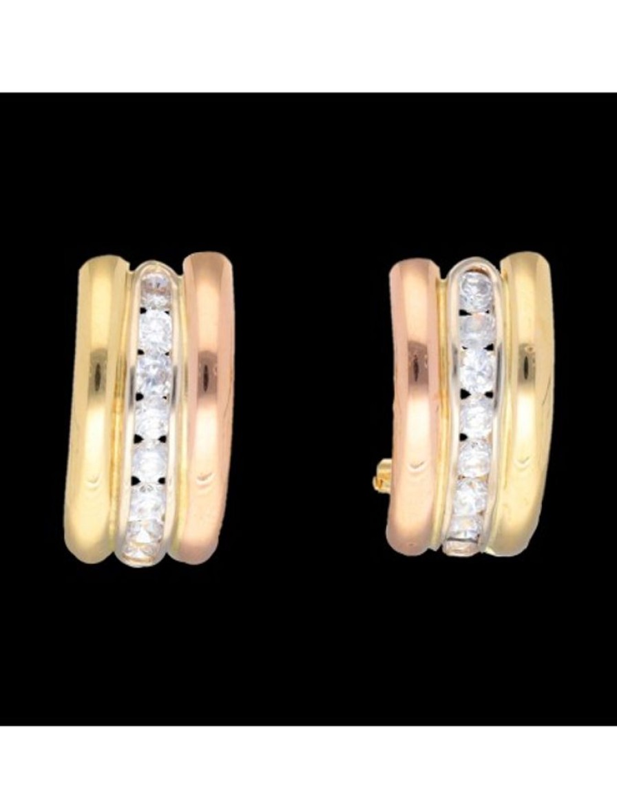 Pendientes Goya Compro Oro | Pendientes De Oro Y Oro Rosa 18 Kl