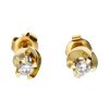 Pendientes Goya Compro Oro | 18 Quilates Oro, Oro Amarillo - Pendientes - 0.23 Ct Diamante