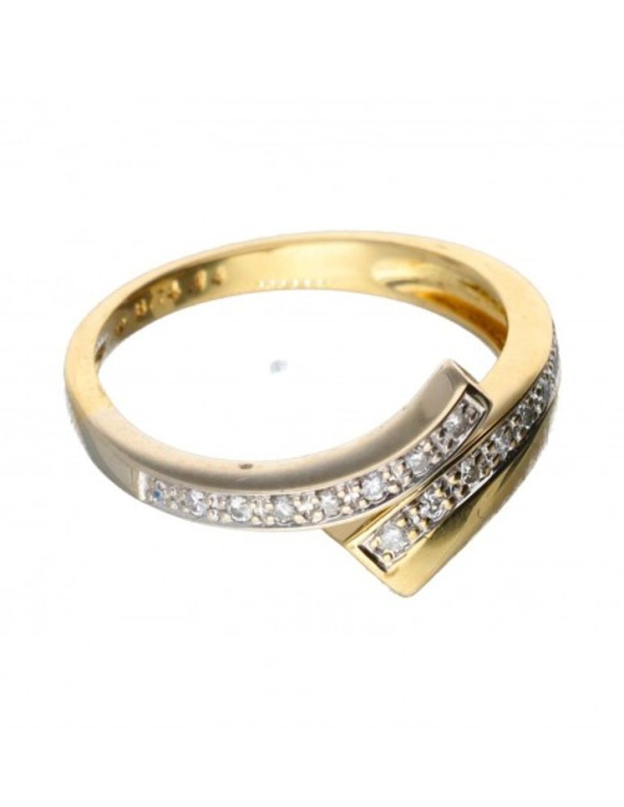 Anillos Goya Compro Oro | 18 Quilates Oro, Oro Amarillo - Anillo - 0.01 Ct Diamante