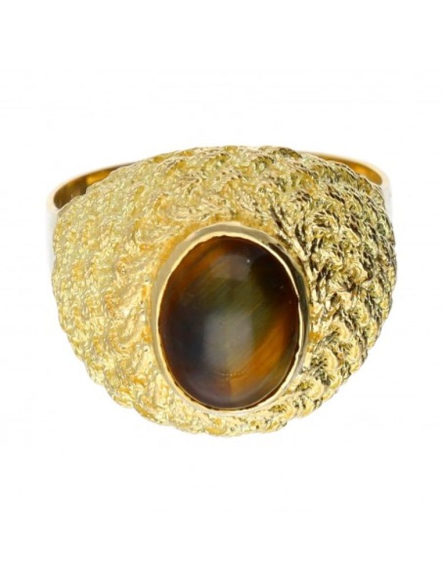 Anillos Goya Compro Oro | 18 Quilates Oro, Oro Amarillo - Anillo - 3.46 Ct Cuarzo