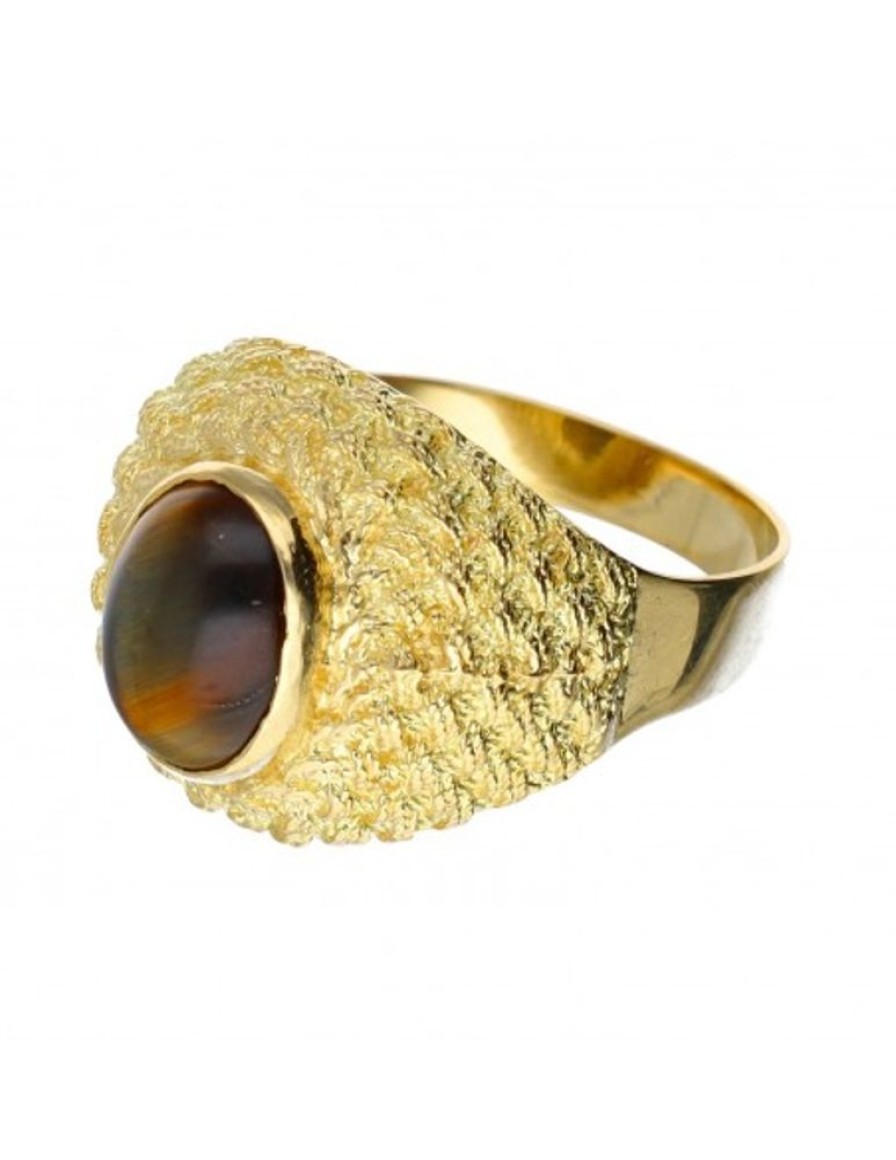 Anillos Goya Compro Oro | 18 Quilates Oro, Oro Amarillo - Anillo - 3.46 Ct Cuarzo