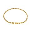 Pulseras Goya Compro Oro | Pulsera Cordon Oro Amarillo 18Kl