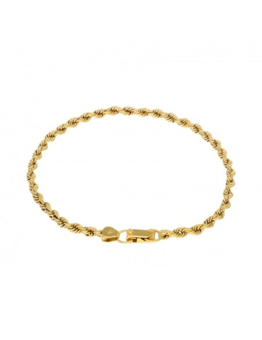 Pulseras Goya Compro Oro | Pulsera Cordon Oro Amarillo 18Kl