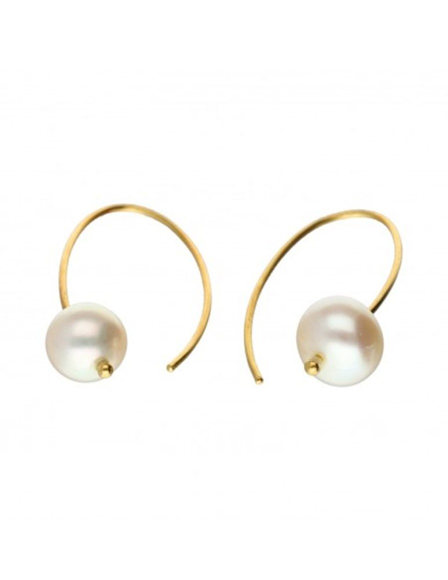 Pendientes Goya Compro Oro | Pendientes De Oro 18 Kl Perlas