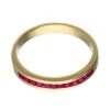 Anillos Goya Compro Oro | 18 Quilates Oro, Oro Amarillo - Anillo -Rubies