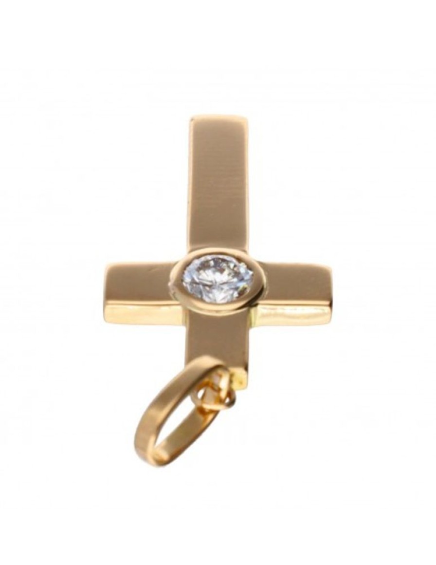 Colgantes Goya Compro Oro | 18 Quilates Oro, Oro Amarillo - Colgante - 0.29 Ct Diamante