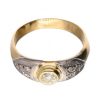 Anillos Goya Compro Oro | 18 Quilates Oro, Oro Amarillo, Oro Blanco - Anillo - 0.12 Ct Diamante - Diamantes