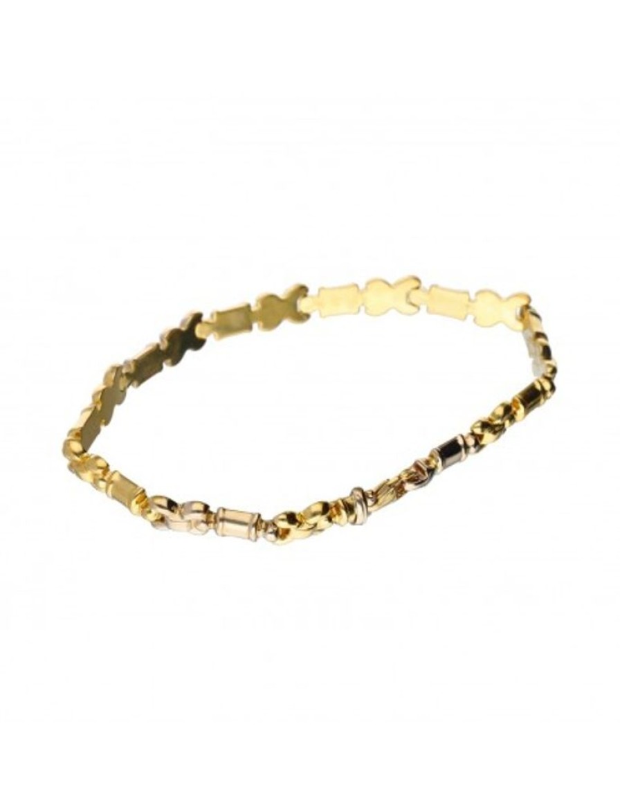 Pulseras Goya Compro Oro | 18 Quilates Oro, Oro Amarillo, Oro Blanco - Pulsera Tobillera