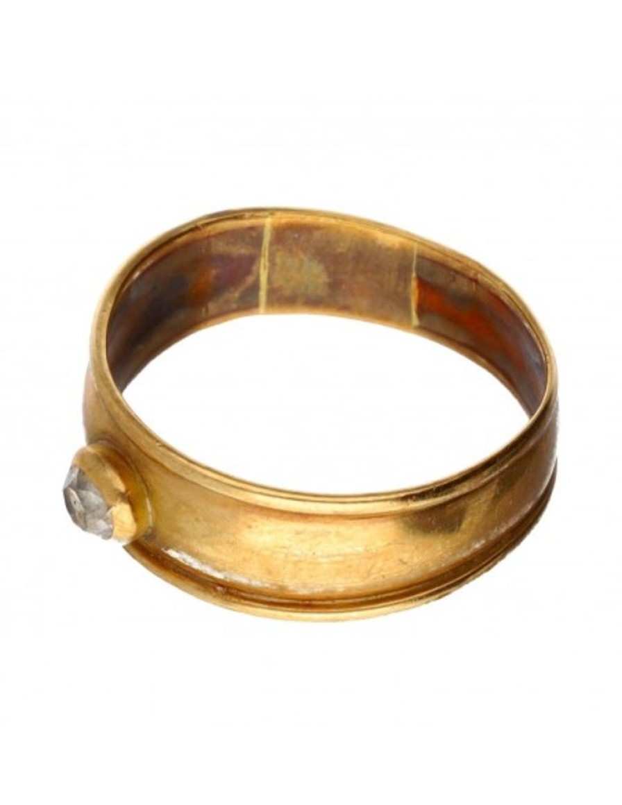 Anillos Goya Compro Oro | 18 Quilates Oro, Oro Amarillo - Anillo - 0.08 Ct Diamante