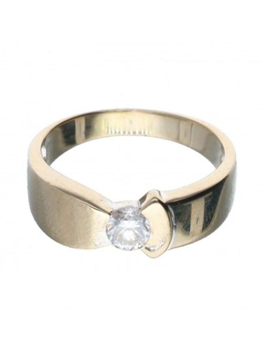 Anillos Goya Compro Oro | 18 Quilates Oro, Oro Blanco - Anillo - 0.33 Ct Diamante