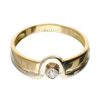 Anillos Goya Compro Oro | 18 Quilates Oro, Oro Amarillo, Oro Blanco - Anillo - 0.03 Ct Diamante